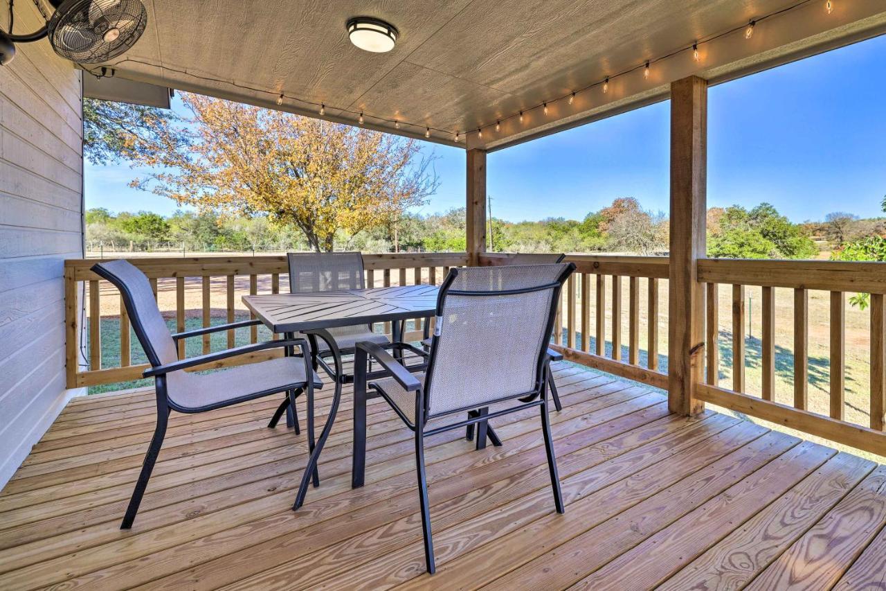 Cozy Fredericksburg Studio Near Wineries! Eksteriør billede